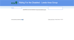 Desktop Screenshot of leedsrda.btck.co.uk
