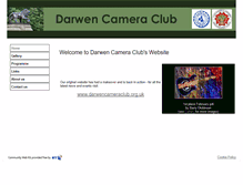 Tablet Screenshot of darwencameraclub.btck.co.uk
