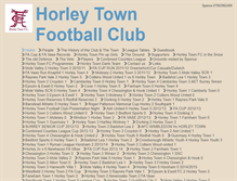 Tablet Screenshot of horleytownfc.btck.co.uk