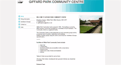 Desktop Screenshot of giffardparkcc.btck.co.uk