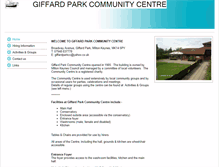 Tablet Screenshot of giffardparkcc.btck.co.uk