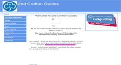 Desktop Screenshot of 2ndcroftonguides.btck.co.uk