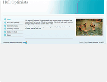 Tablet Screenshot of hulloptimists.btck.co.uk