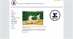 Desktop Screenshot of madfencing.btck.co.uk