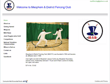 Tablet Screenshot of madfencing.btck.co.uk