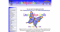 Desktop Screenshot of lincolncursillo.btck.co.uk