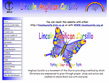 Tablet Screenshot of lincolncursillo.btck.co.uk