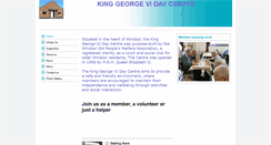 Desktop Screenshot of kgvidaycentre.btck.co.uk