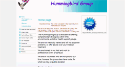 Desktop Screenshot of hummingbirdgroup.btck.co.uk