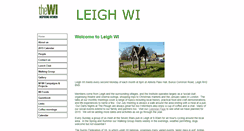 Desktop Screenshot of leighsurreywi.btck.co.uk