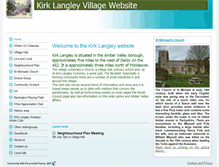 Tablet Screenshot of kirklangley.btck.co.uk