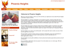 Tablet Screenshot of phoenixheights.btck.co.uk