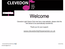 Tablet Screenshot of clevedonlightoperaclub.btck.co.uk