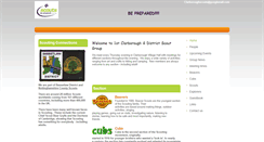 Desktop Screenshot of clarboroughscouts.btck.co.uk