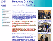 Tablet Screenshot of headwaygrimsby.btck.co.uk