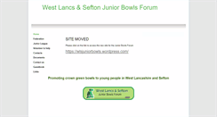 Desktop Screenshot of ormskirkjuniorbowls.btck.co.uk