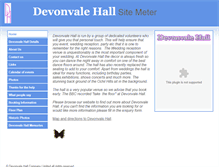 Tablet Screenshot of devonvalehall.btck.co.uk