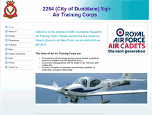 Tablet Screenshot of 2284dunblaneatc.btck.co.uk