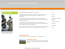 Tablet Screenshot of midsomernortoncommunityassoc.btck.co.uk