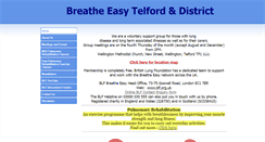 Desktop Screenshot of breatheeasytelford.btck.co.uk