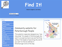 Tablet Screenshot of communitymapping.btck.co.uk