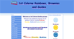 Desktop Screenshot of colerneguiding.btck.co.uk