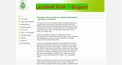 Desktop Screenshot of leeslandpark.btck.co.uk