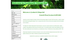 Desktop Screenshot of curdworthvillagehall.btck.co.uk