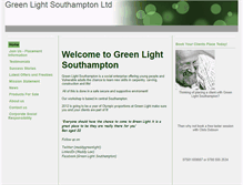 Tablet Screenshot of greenlight.btck.co.uk