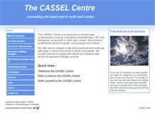 Tablet Screenshot of casselcentre.btck.co.uk