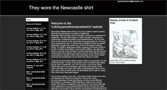 Desktop Screenshot of nufctheyworethenewcastleshirt.btck.co.uk