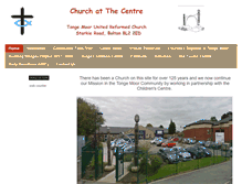 Tablet Screenshot of churchatthecentre.btck.co.uk