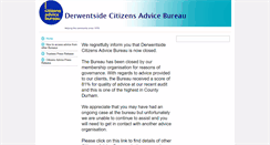 Desktop Screenshot of derwentsidecab.btck.co.uk