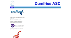 Desktop Screenshot of dumfriesdolphins.btck.co.uk