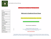 Tablet Screenshot of castlerockscouts.btck.co.uk
