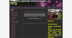 Desktop Screenshot of boroughbridgeallotment.btck.co.uk
